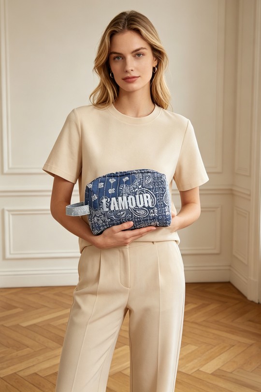 Petite maroquinerie Maroquinerie Kaki M&P ACCESSOIRES PL1912 Efashion Paris