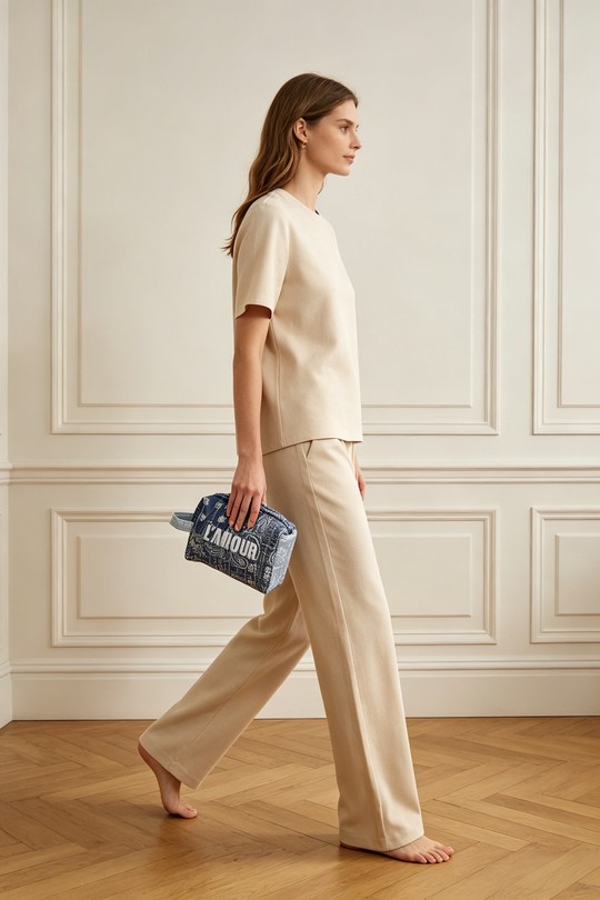 Petite maroquinerie Maroquinerie Kaki M&P ACCESSOIRES PL1912 Efashion Paris