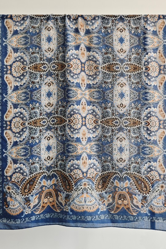 Foulards Accessories Navy blue M&P ACCESSOIRES LM417 Efashion Paris