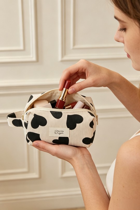 Pochettes Maroquinerie Rouge M&P ACCESSOIRES QM2109 Efashion Paris