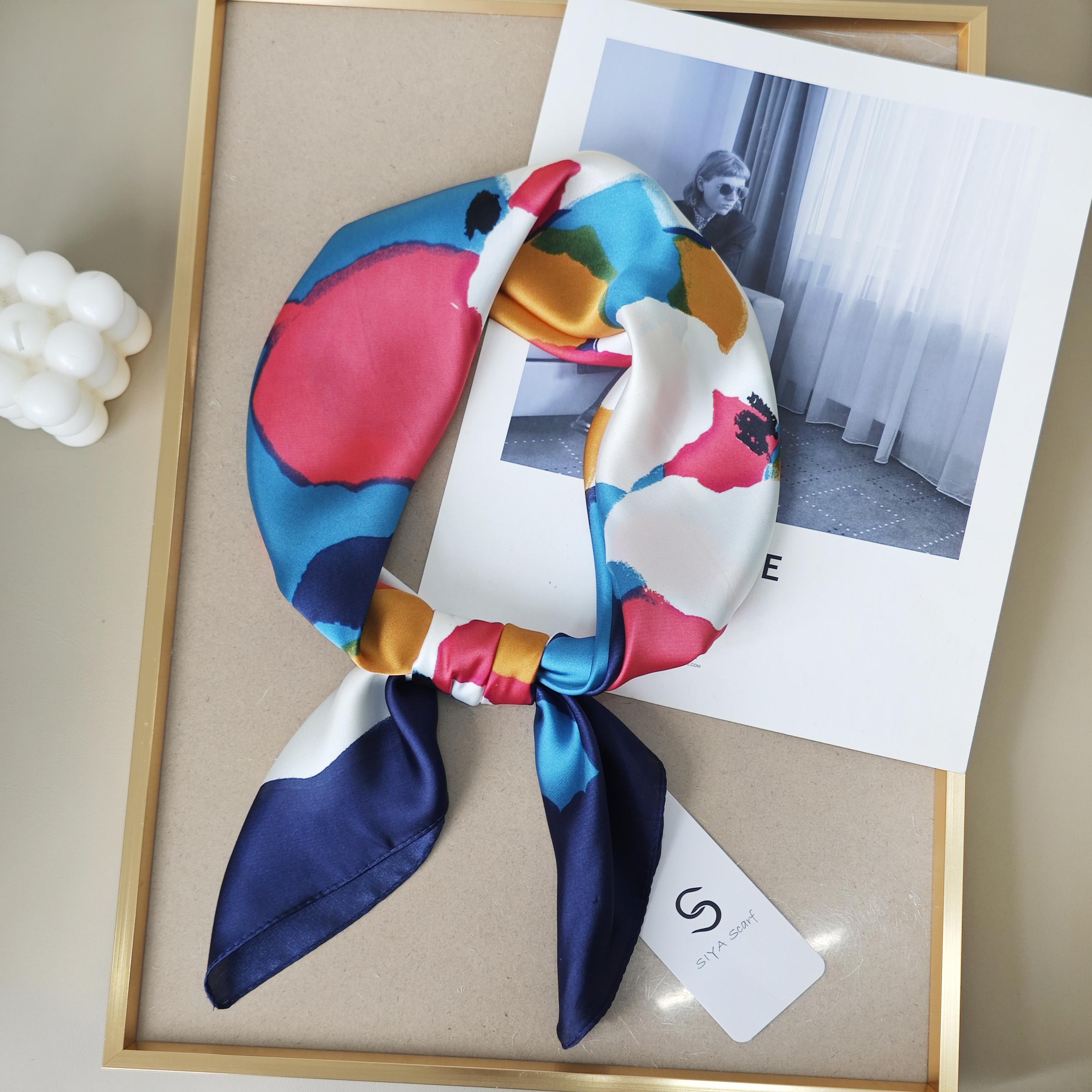 Foulards Accessoires Marine M&P ACCESSOIRES 70FJ450 #c Efashion Paris