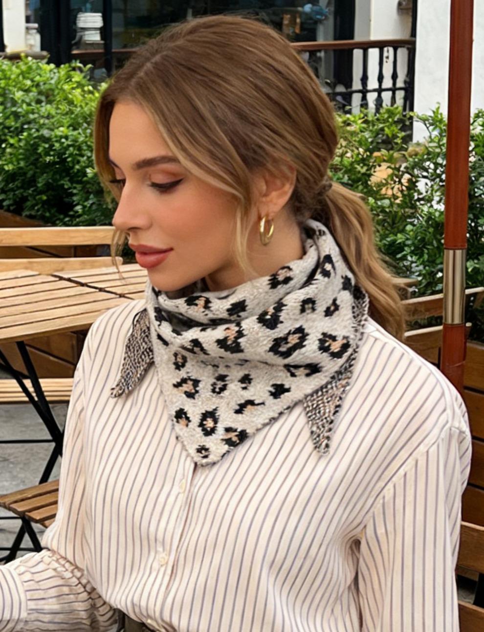 Écharpes Accessoires Taupe M&P ACCESSOIRES ZY1509 #c Efashion Paris