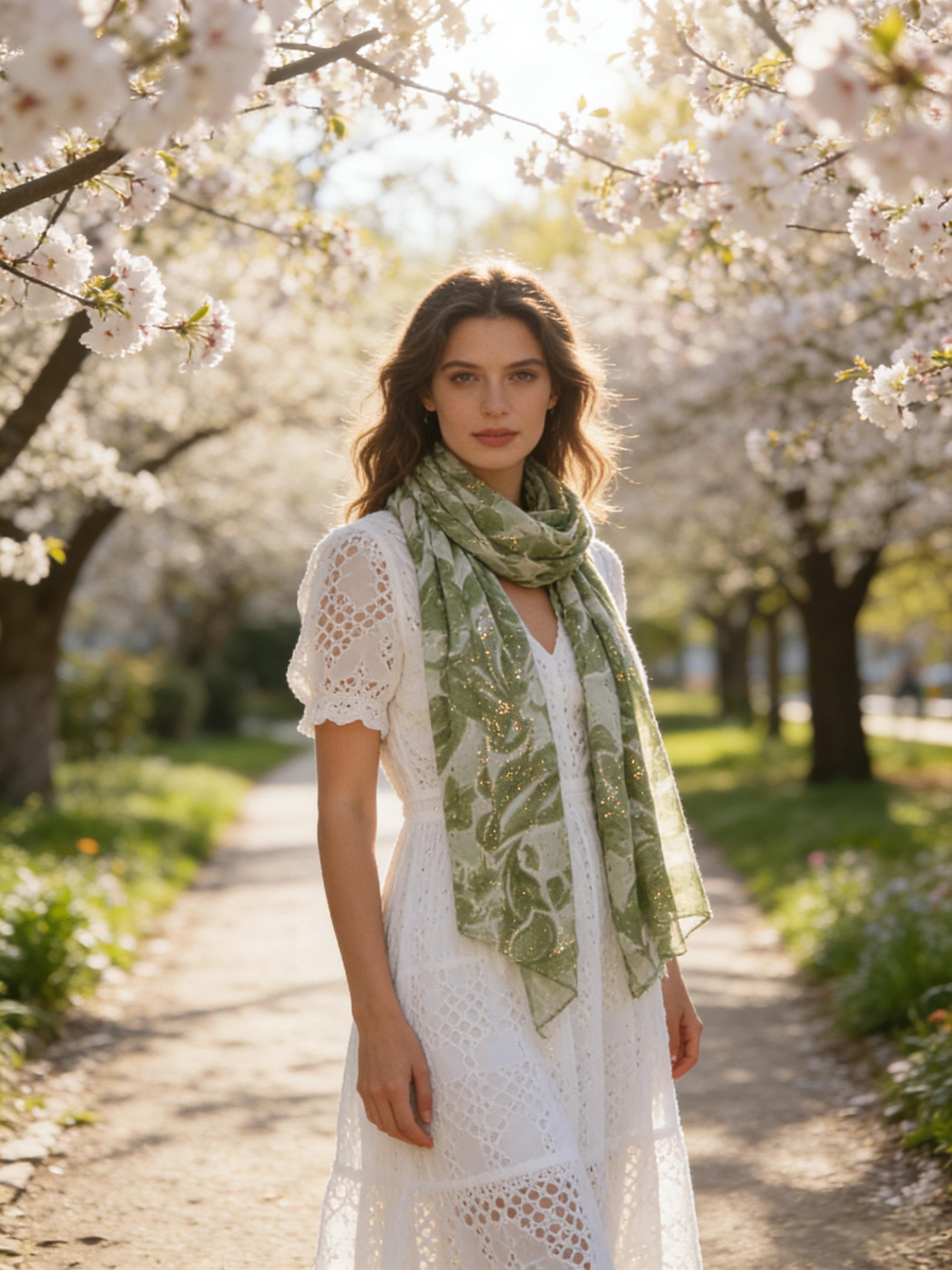 Foulards Accessoires Rose M&P ACCESSOIRES C279 #c Efashion Paris