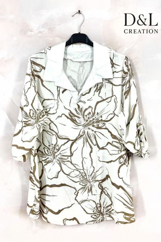 Chemises & blouses Femme FUCHSIA D&L CREATION NS9677 Efashion Paris