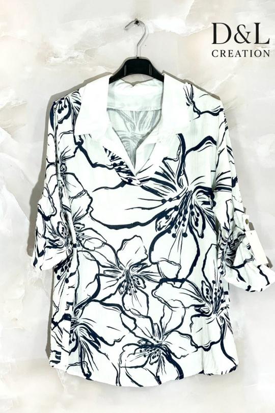 Chemises & blouses Femme FUCHSIA D&L CREATION NS9677 Efashion Paris