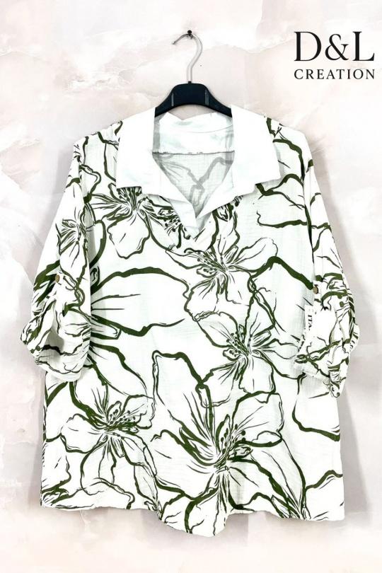 Chemises & blouses Femme FUCHSIA D&L CREATION NS9677 Efashion Paris