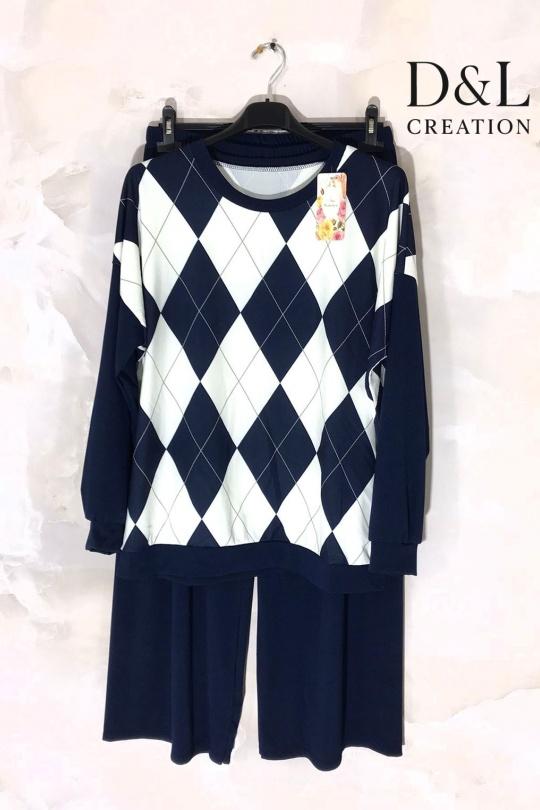 Ensembles Femme Bleu D&L CREATION AL26008 Efashion Paris