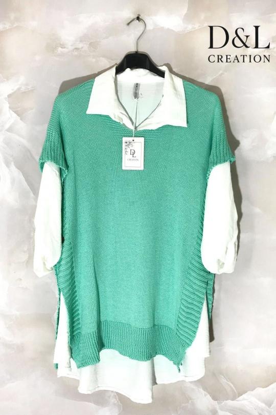 Ensembles Femme Orange D&L CREATION JLF24346 Efashion Paris