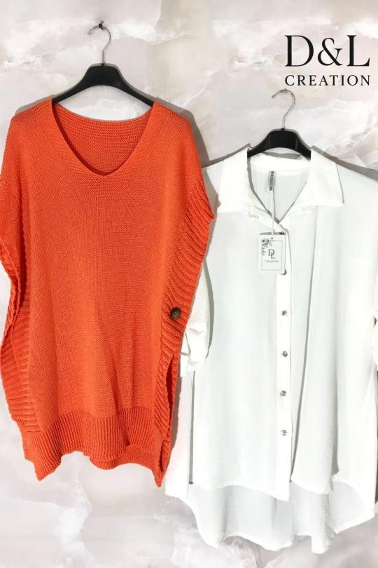 Ensembles Femme Orange D&L CREATION JLF24346 Efashion Paris