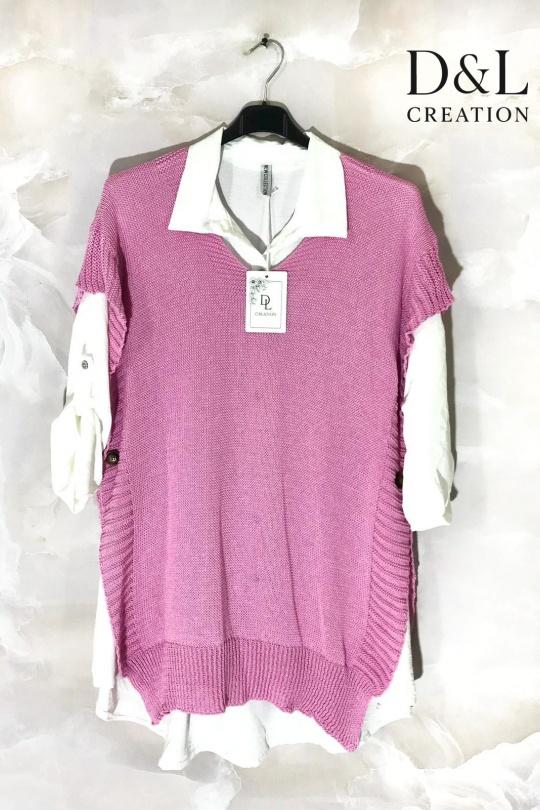 Ensembles Femme Orange D&L CREATION JLF24346 Efashion Paris