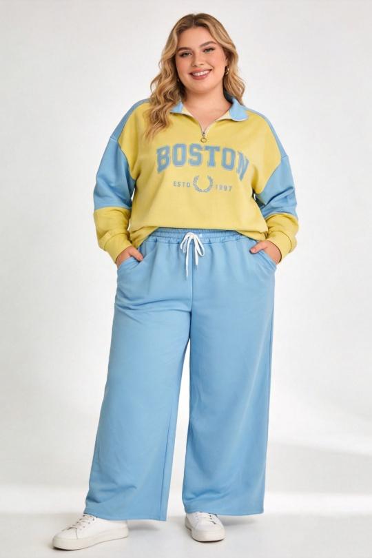 Ensembles Femme Jaune D&L CREATION LL11640 Efashion Paris