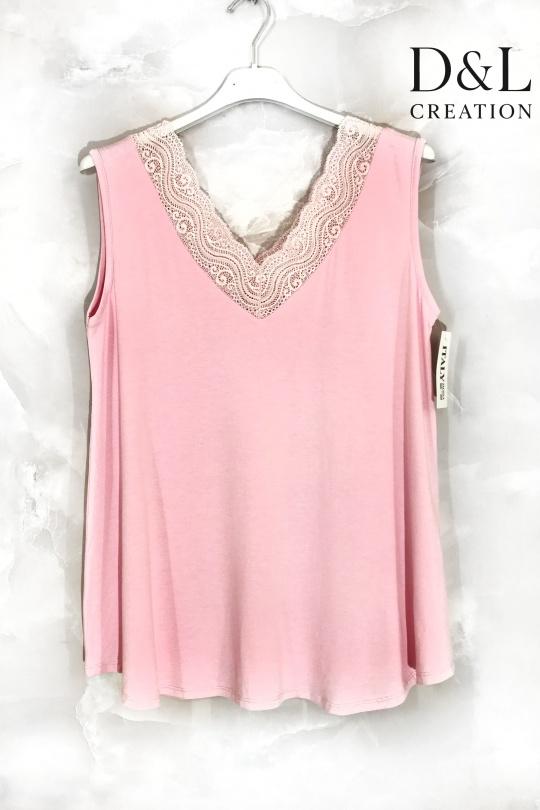 Débardeurs Femme FUCHSIA D&L CREATION T285* Efashion Paris