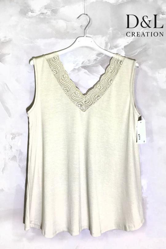 Débardeurs Femme FUCHSIA D&L CREATION T285* Efashion Paris