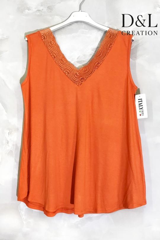 Débardeurs Femme FUCHSIA D&L CREATION T285* Efashion Paris