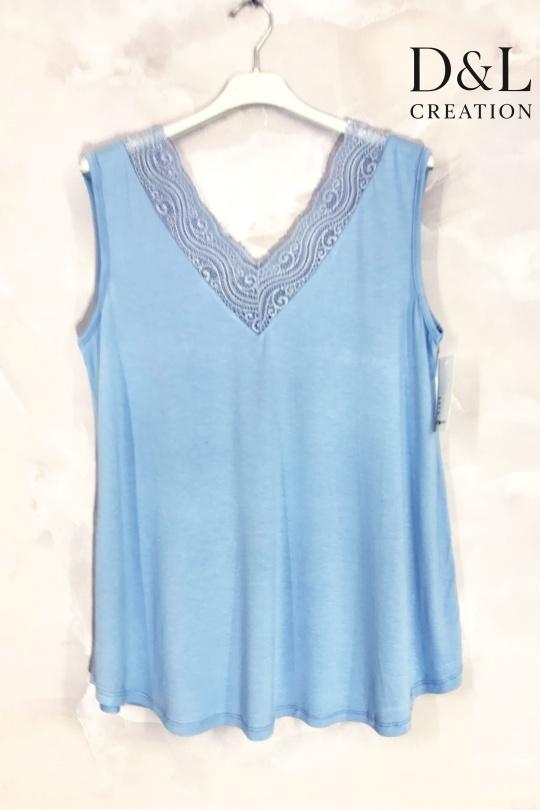 Débardeurs Femme FUCHSIA D&L CREATION T285* Efashion Paris