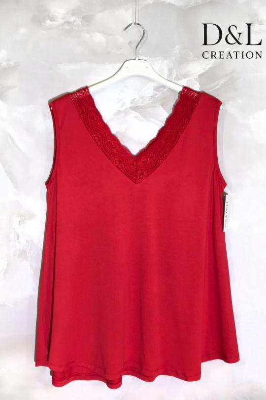 Débardeurs Femme FUCHSIA D&L CREATION T285* Efashion Paris