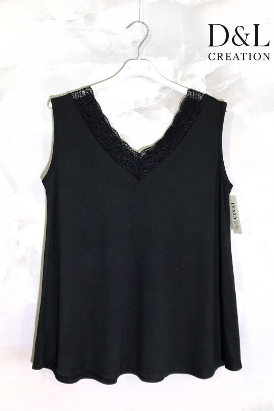 Débardeurs Femme FUCHSIA D&L CREATION T285* Efashion Paris