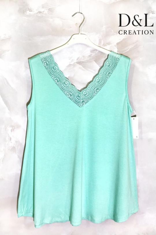 Débardeurs Femme FUCHSIA D&L CREATION T285* Efashion Paris