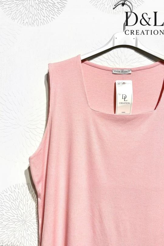 Vests Women Pink D&L CREATION BSQ6318 Efashion Paris