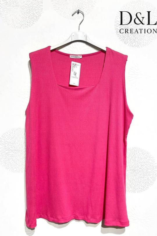 Vests Women Pink D&L CREATION BSQ6318 Efashion Paris