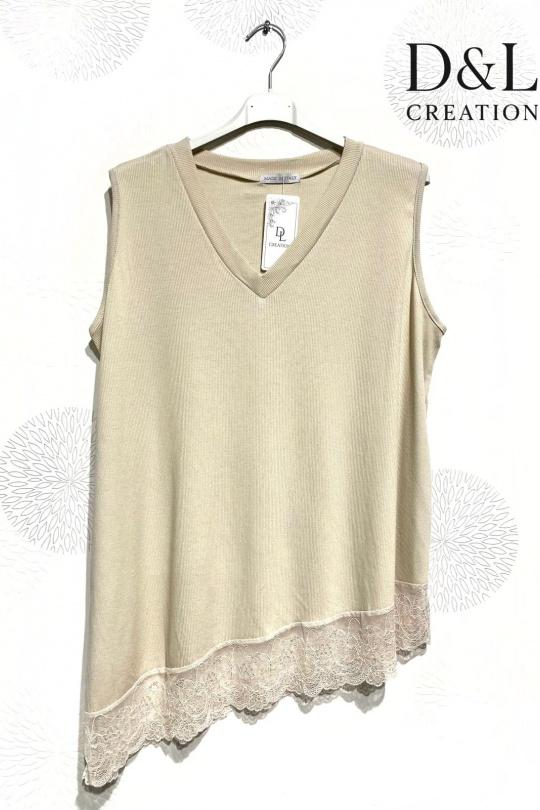 Vests Women FUCHSIA D&L CREATION BSQ6308 Efashion Paris