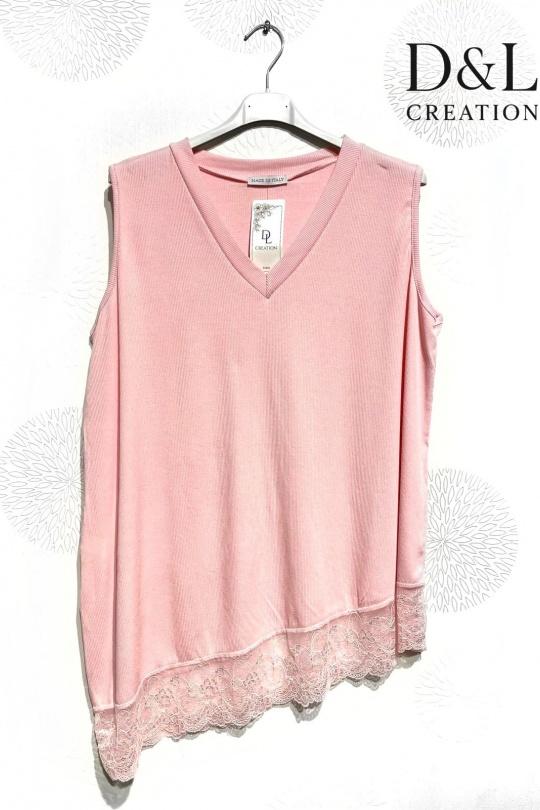 Vests Women FUCHSIA D&L CREATION BSQ6308 Efashion Paris