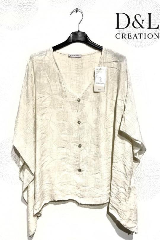 Chemises & blouses Femme Corail D&L CREATION ML26213 Efashion Paris