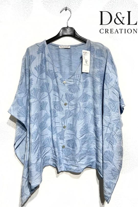 Chemises & blouses Femme Corail D&L CREATION ML26213 Efashion Paris