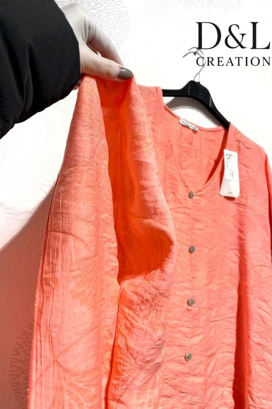 Chemises & blouses Femme Corail D&L CREATION ML26213 Efashion Paris