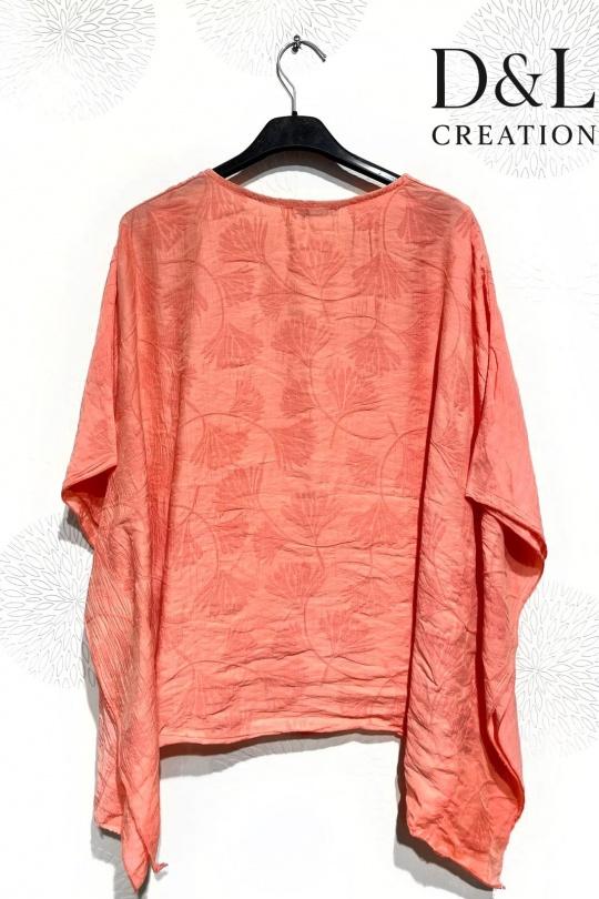 Chemises & blouses Femme Corail D&L CREATION ML26213 Efashion Paris