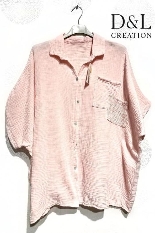 Chemises & blouses Femme Chocolat D&L CREATION RX9972 Efashion Paris