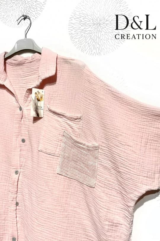 Chemises & blouses Femme Chocolat D&L CREATION RX9972 Efashion Paris