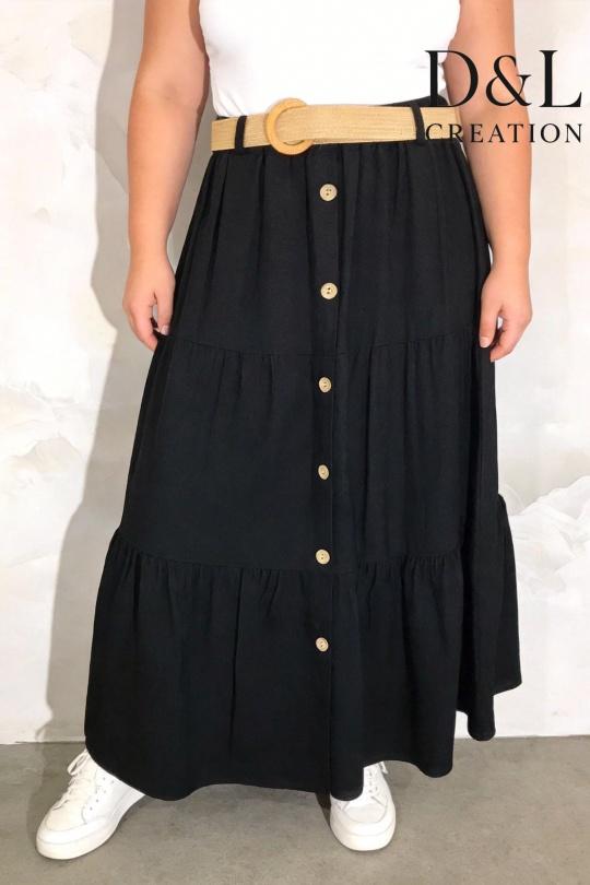 Jupes Femme Kaki D&L CREATION SH25150 Efashion Paris