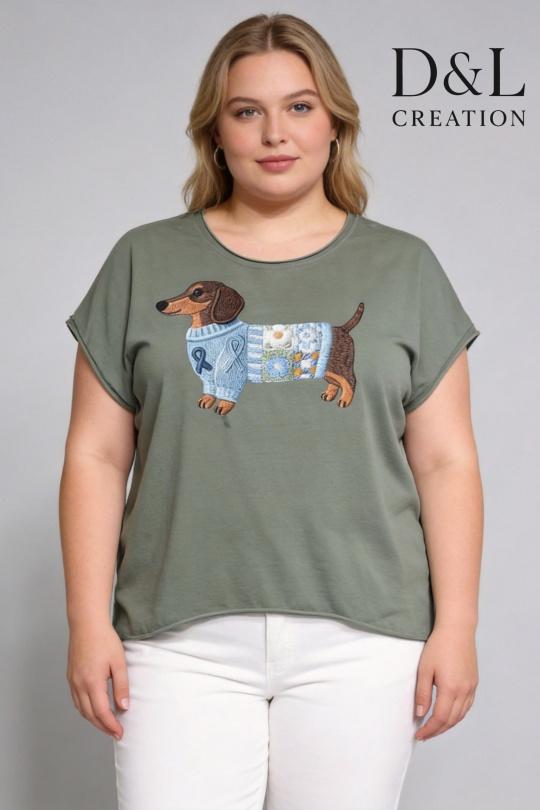 T-shirts Femme FUCHSIA D&L CREATION SY24153 Efashion Paris