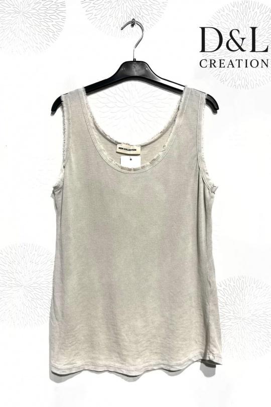 Débardeurs Femme Rose D&L CREATION SY25139 Efashion Paris