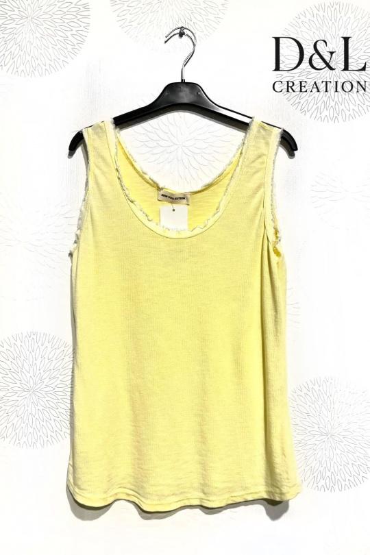 Débardeurs Femme Rose D&L CREATION SY25139 Efashion Paris