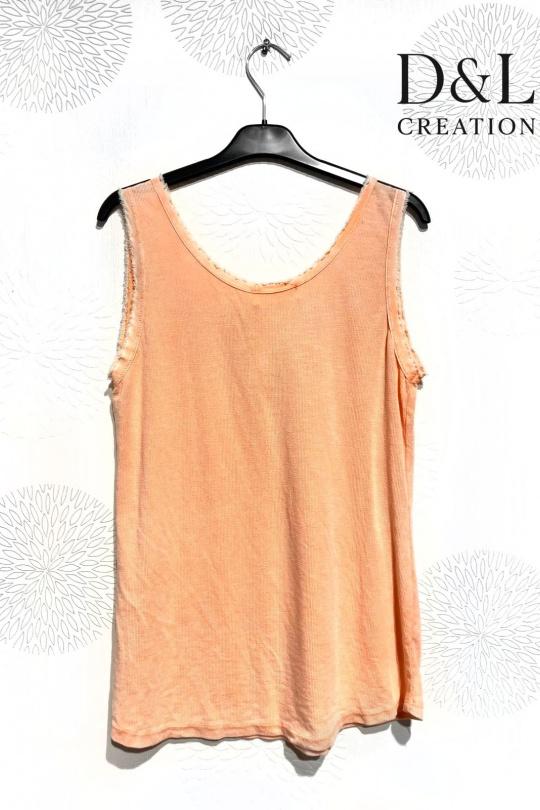 Débardeurs Femme Rose D&L CREATION SY25139 Efashion Paris