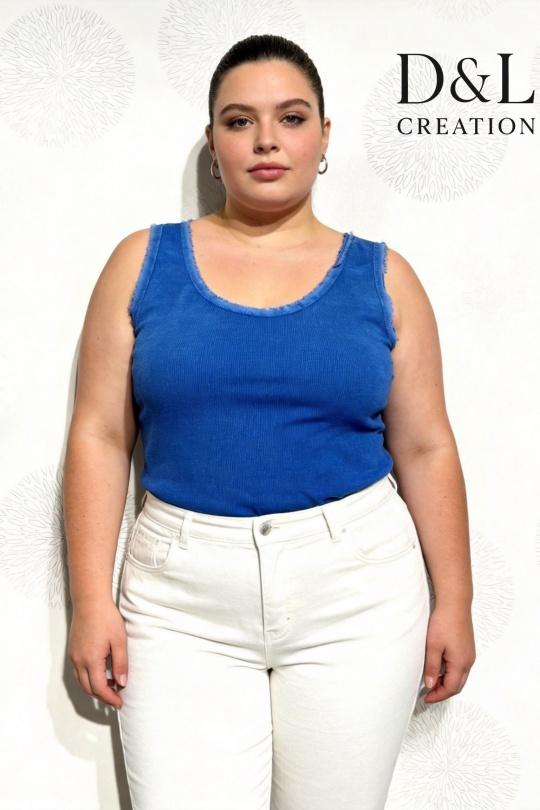 Débardeurs Femme Rose D&L CREATION SY25139 Efashion Paris