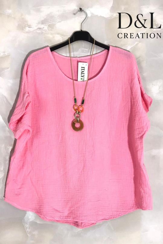 Chemises & blouses Femme Noir D&L CREATION YLS2580 Efashion Paris