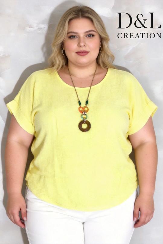 Chemises & blouses Femme Noir D&L CREATION YLS2580 Efashion Paris