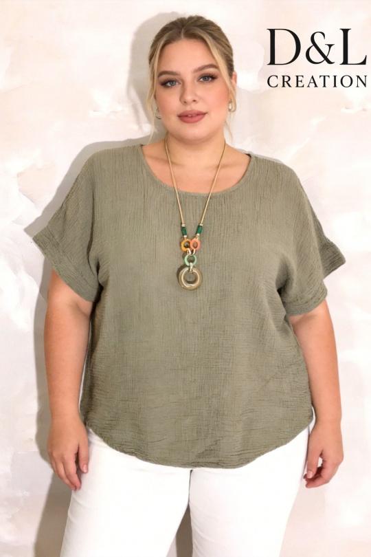 Chemises & blouses Femme Noir D&L CREATION YLS2580 Efashion Paris