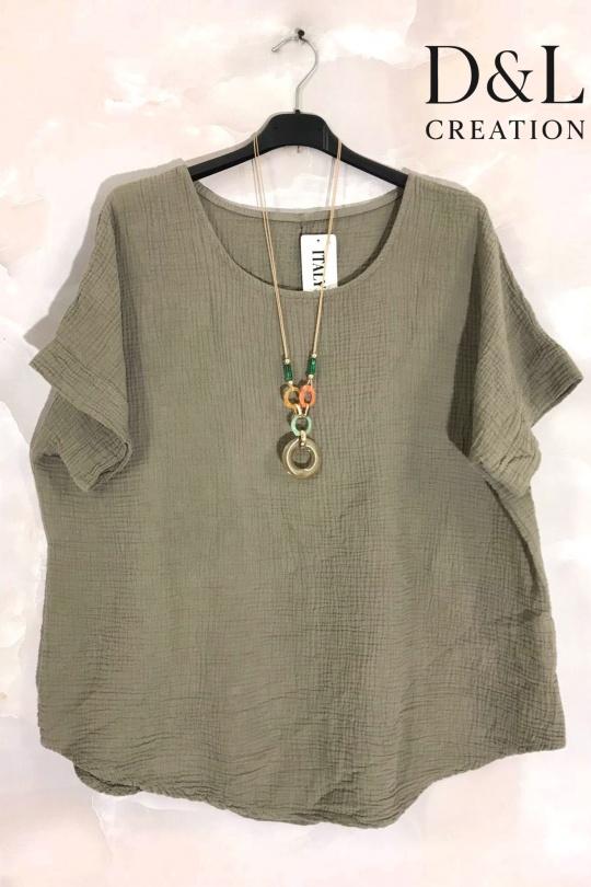 Chemises & blouses Femme Noir D&L CREATION YLS2580 Efashion Paris