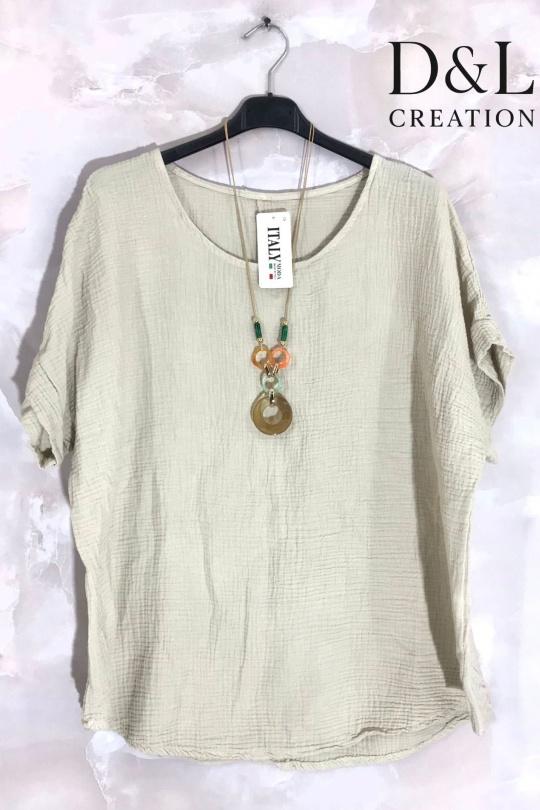 Chemises & blouses Femme Noir D&L CREATION YLS2580 Efashion Paris