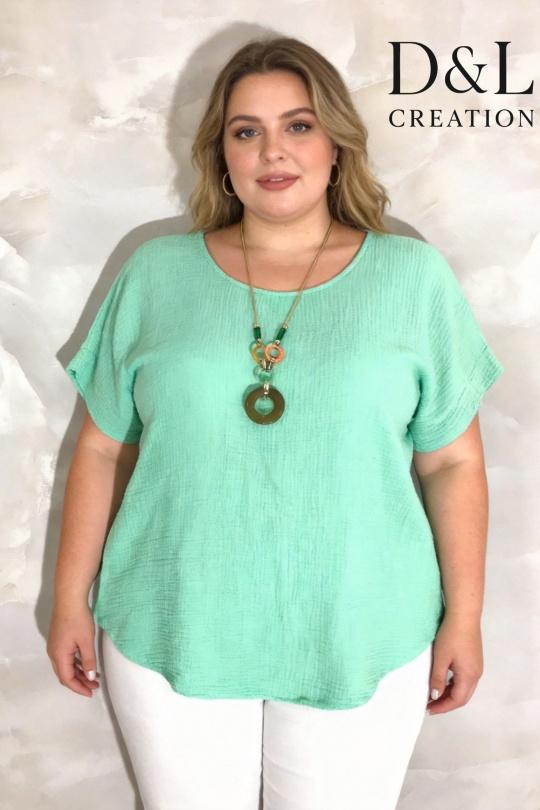 Chemises & blouses Femme Noir D&L CREATION YLS2580 Efashion Paris