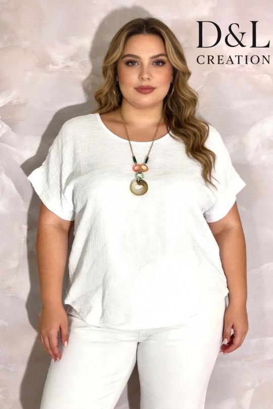 Chemises & blouses Femme Noir D&L CREATION YLS2580 Efashion Paris