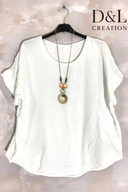 Chemises & blouses Femme Noir D&L CREATION YLS2580 Efashion Paris