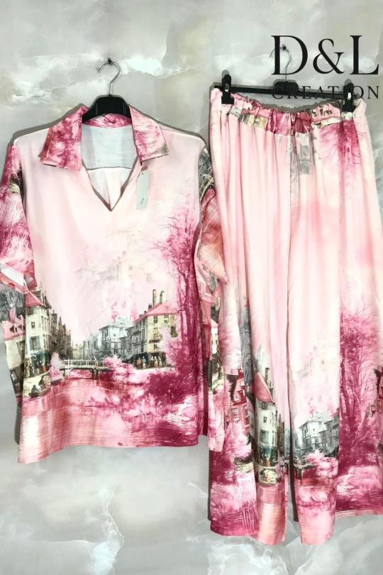 Ensembles Femme Jaune D&L CREATION JQL92762 Efashion Paris