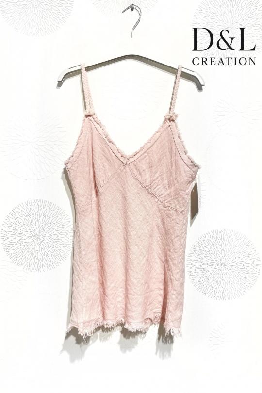 Tops Femme Blanc D&L CREATION L25608 Efashion Paris