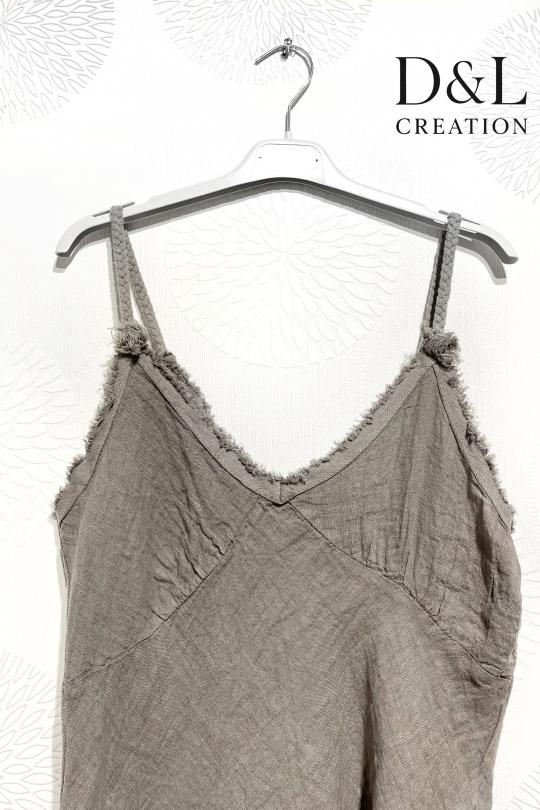 Tops Femme Blanc D&L CREATION L25608 Efashion Paris