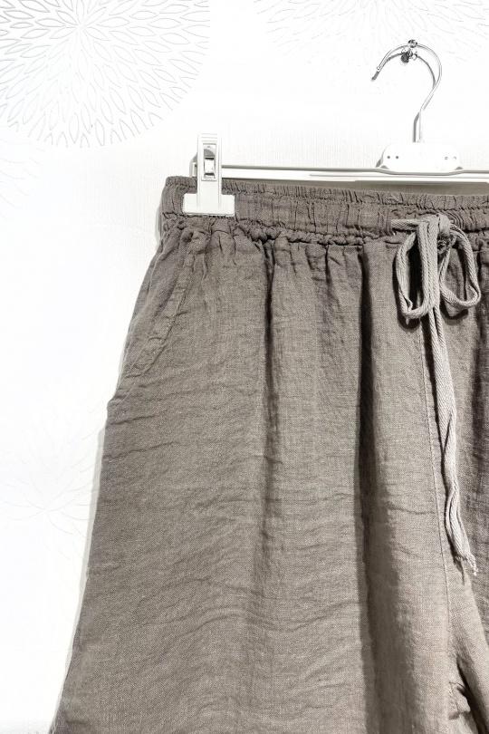 Shorts Femme Blanc D&L CREATION L20330 Efashion Paris